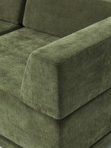 Terim Dörtlü Koltuk Yeşil Dokuma Kumaş