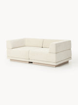 Terim İkili Koltuk Bej Dokuma Kumaş