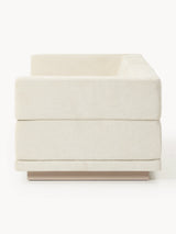 Terim İkili Koltuk Bej Dokuma Kumaş