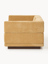 Terim İkili Koltuk Hardal Sarısı Dokuma Kumaş