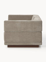 Terim İkili Koltuk Kahve Dokuma Kumaş