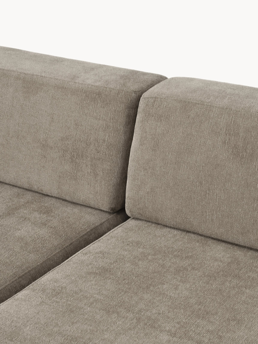 Terim İkili Koltuk Kahve Dokuma Kumaş