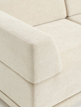 Terim Large Köşe Koltuk Bej Dokuma Kumaş