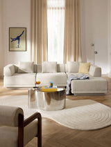 Terim Large Köşe Koltuk Bej Dokuma Kumaş