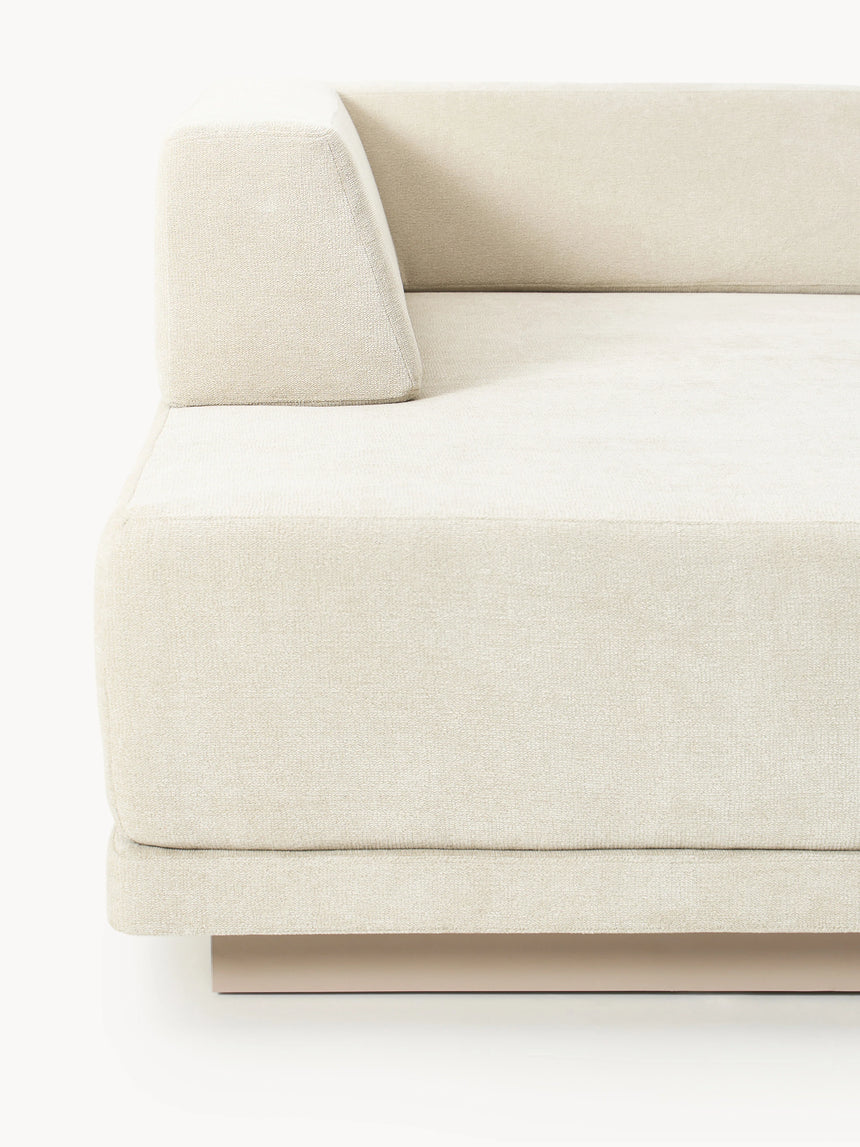 Terim Large Köşe Koltuk Bej Dokuma Kumaş