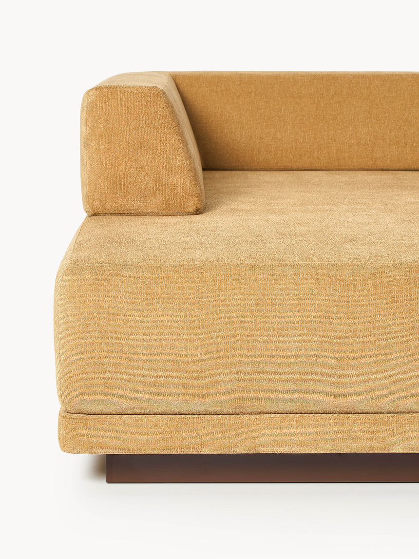 Terim Large Köşe Koltuk Hardal Sarısı Dokuma Kumaş