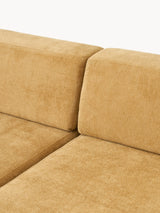 Terim Large Köşe Koltuk Hardal Sarısı Dokuma Kumaş