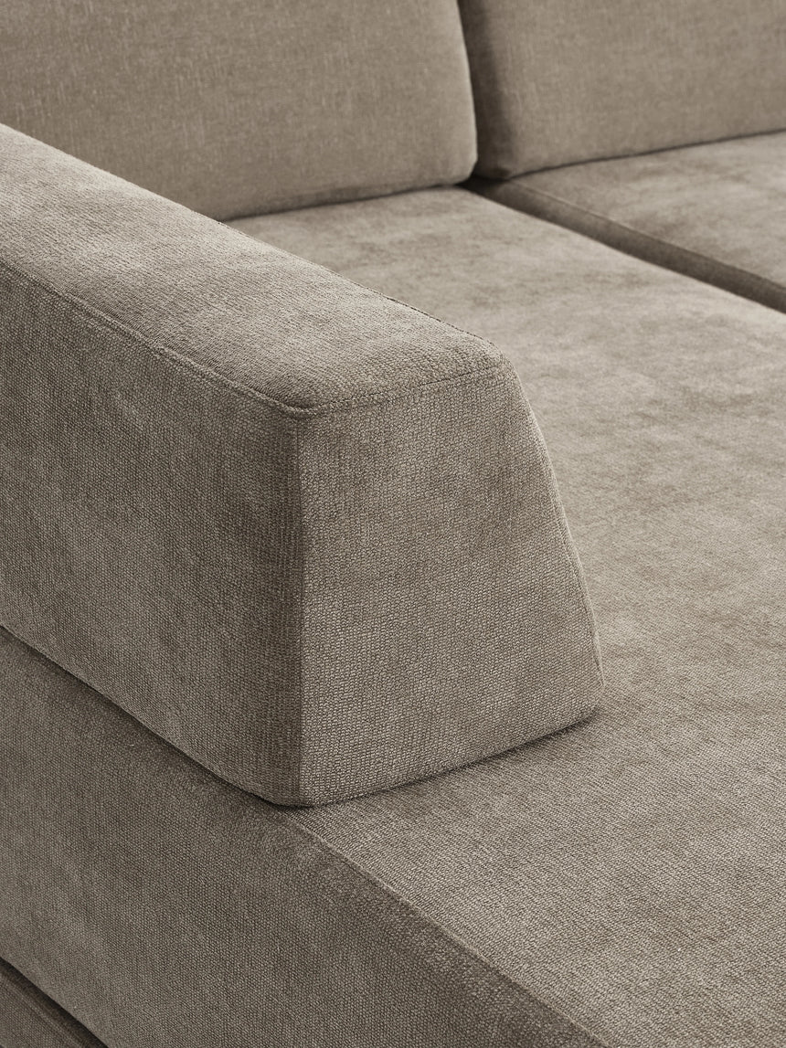 Terim Large Köşe Koltuk Kahve Dokuma Kumaş