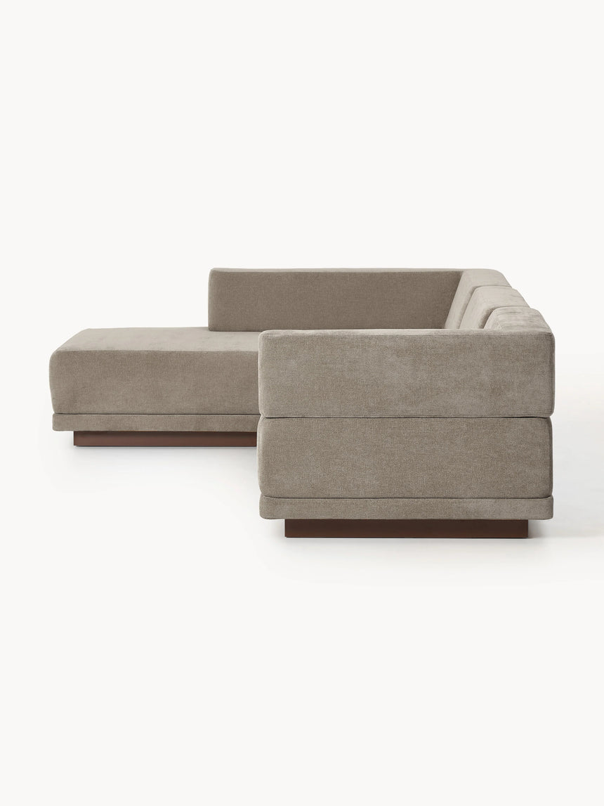 Terim Large Köşe Koltuk Kahve Dokuma Kumaş