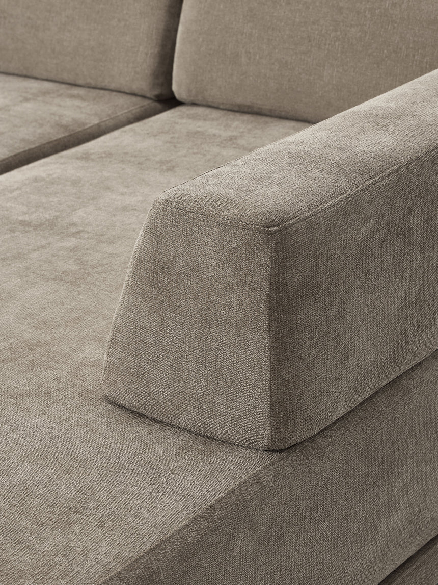 Terim Large Köşe Koltuk Kahve Dokuma Kumaş