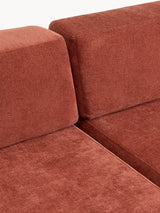 Terim Large Köşe Koltuk Kırmızı Dokuma Kumaş