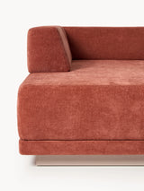 Terim Large Köşe Koltuk Kırmızı Dokuma Kumaş