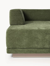 Terim Large Köşe Koltuk Yeşil Dokuma Kumaş