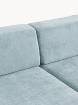 Terim Plus Köşe Koltuk Açık Mavi Dokuma Kumaş