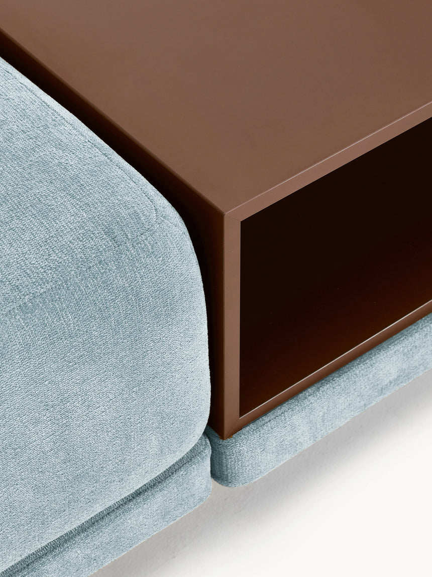 Terim Plus Köşe Koltuk Açık Mavi Dokuma Kumaş