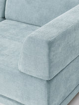 Terim Plus Köşe Koltuk Açık Mavi Dokuma Kumaş