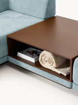 Terim Plus Köşe Koltuk Açık Mavi Dokuma Kumaş