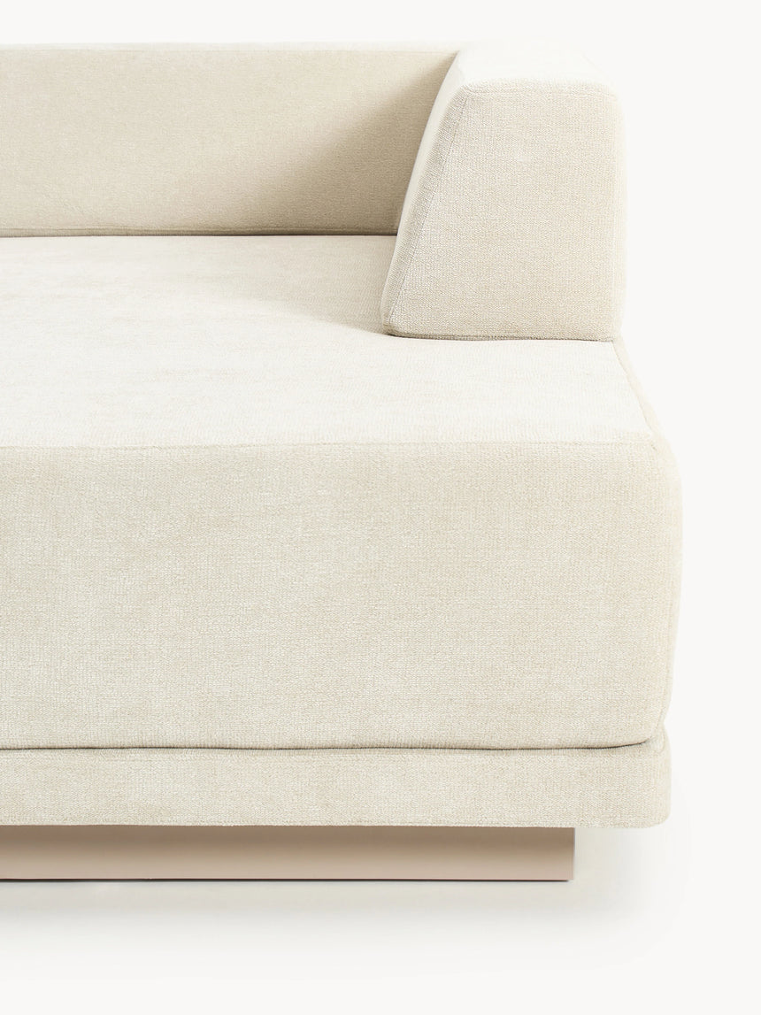 Terim Plus Köşe Koltuk Bej Dokuma Kumaş