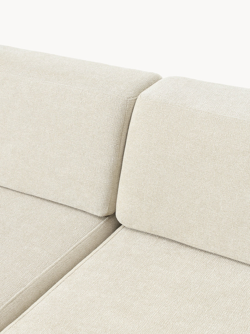 Terim Plus Köşe Koltuk Bej Dokuma Kumaş