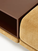 Terim Plus Köşe Koltuk Hardal Sarısı Dokuma Kumaş