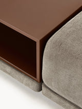 Terim Plus Köşe Koltuk Kahve Dokuma Kumaş