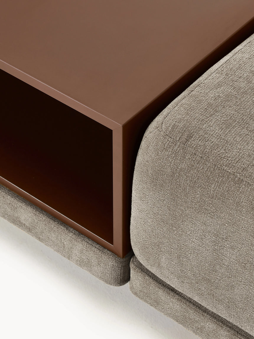 Terim Plus Köşe Koltuk Kahve Dokuma Kumaş