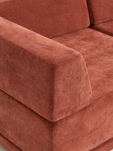 Terim Plus Köşe Koltuk Kırmızı Dokuma Kumaş