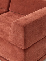 Terim Plus Köşe Koltuk Kırmızı Dokuma Kumaş