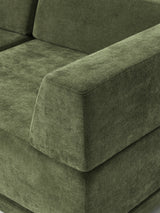 Terim Plus Köşe Koltuk Yeşil Dokuma Kumaş