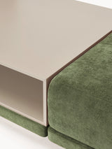 Terim Plus Köşe Koltuk Yeşil Dokuma Kumaş