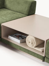 Terim Plus Köşe Koltuk Yeşil Dokuma Kumaş