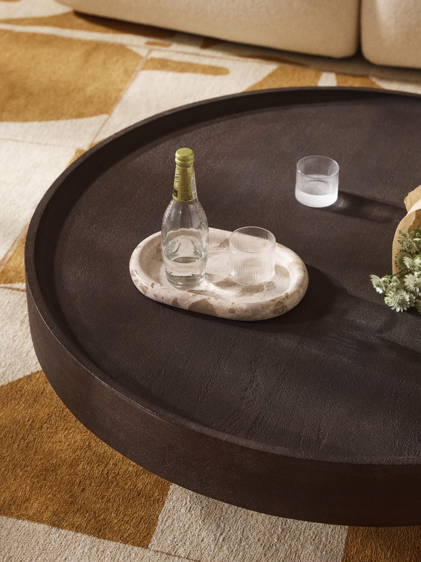 Torku Plus Ahşap Yuvarlak Orta Sehpa Venge