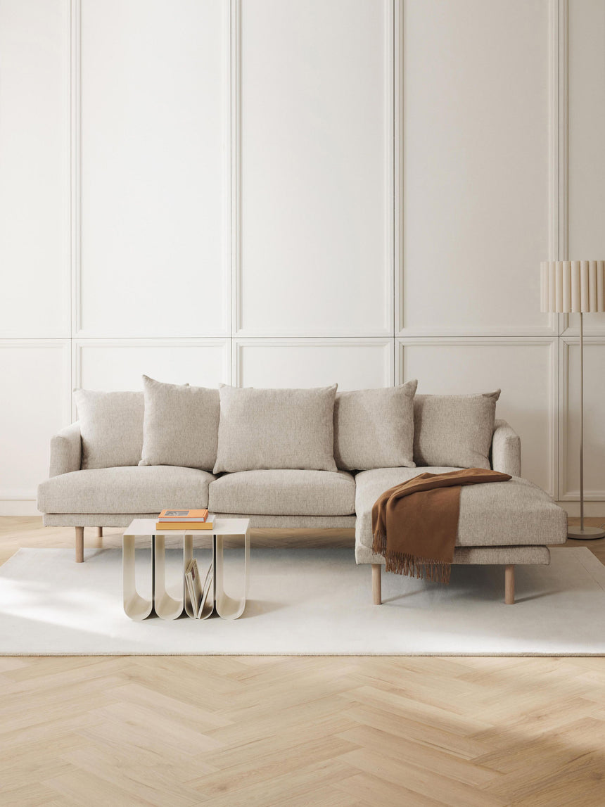 Trilye Köşe Koltuk Bej