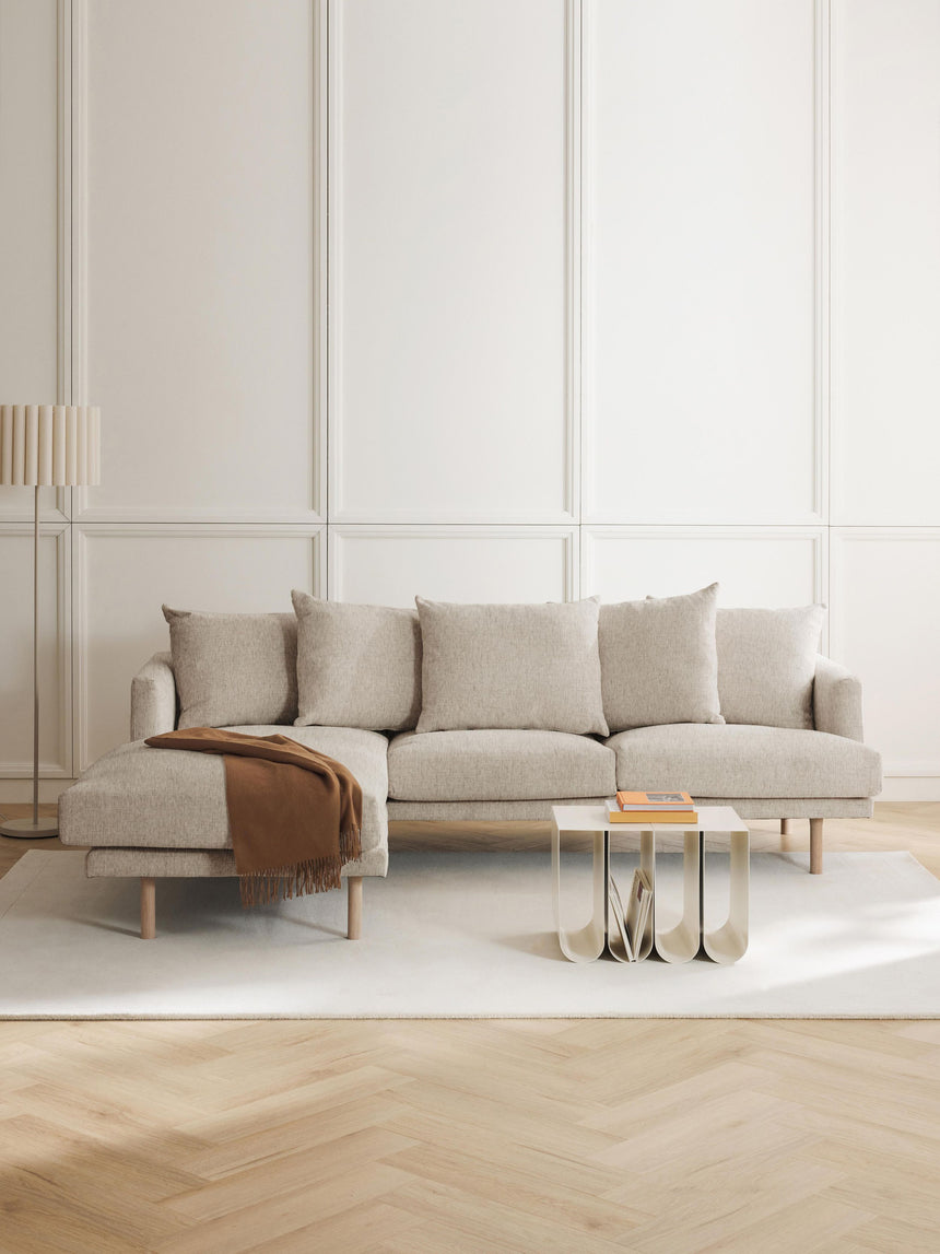 Trilye Köşe Koltuk Bej