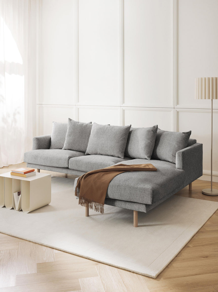 Trilye Köşe Koltuk Koyu Gri