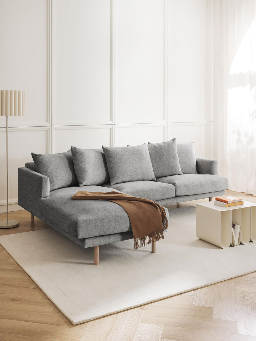 Trilye Köşe Koltuk Koyu Gri