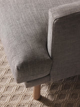 Trilye Tekli Koltuk Açık Gri