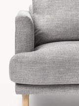 Trilye Tekli Koltuk Koyu Gri