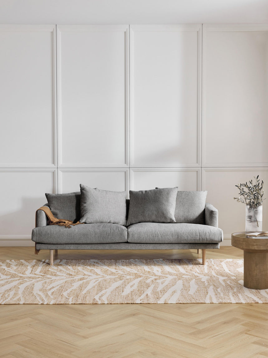 Trilye Üçlü Koltuk Koyu Gri