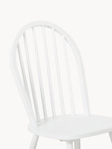 Vilma Ahşap Sandalye Beyaz