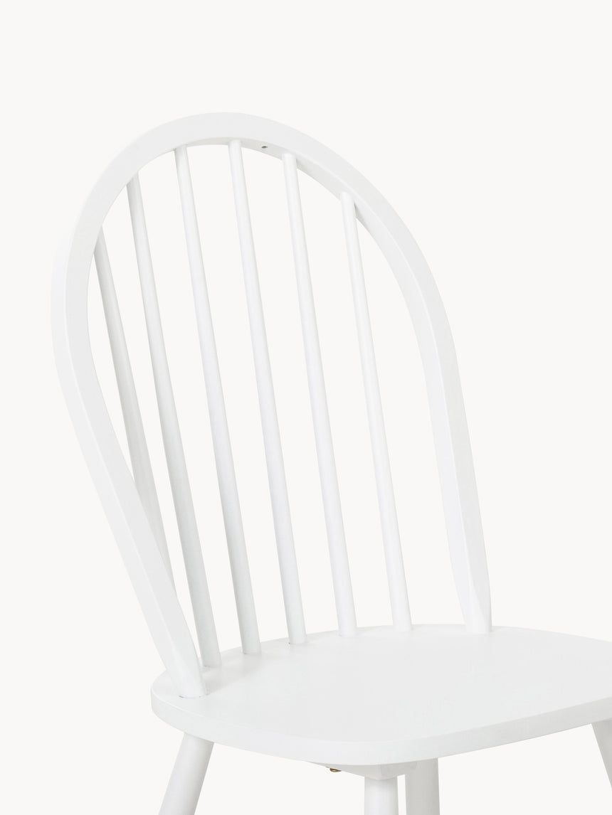 Vilma Ahşap Sandalye Beyaz
