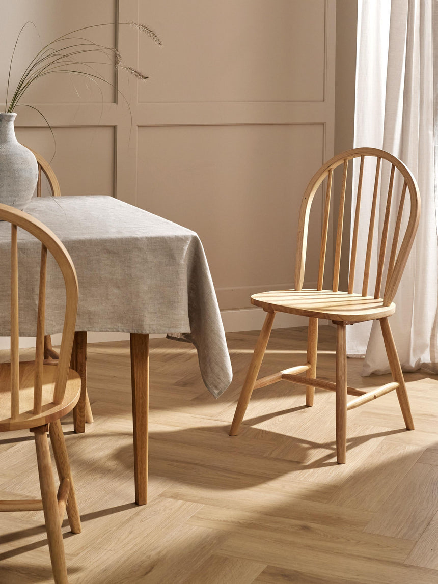 Vilma Ahşap Sandalye Natürel