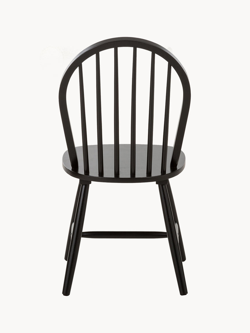 Vilma Ahşap Sandalye Siyah