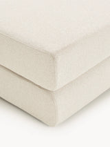 Voys Bazalı Köşe Koltuk Kırık Beyaz Şönil