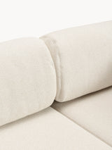 Voys Bazalı Köşe Koltuk Kırık Beyaz Şönil