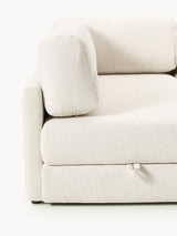 Voys Bazalı Köşe Koltuk Kırık Beyaz Şönil