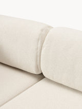 Voys Bazalı Köşe Koltuk Kırık Beyaz Şönil