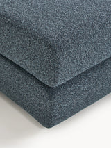 Voys Bazalı Köşe Koltuk Mavi Şönil