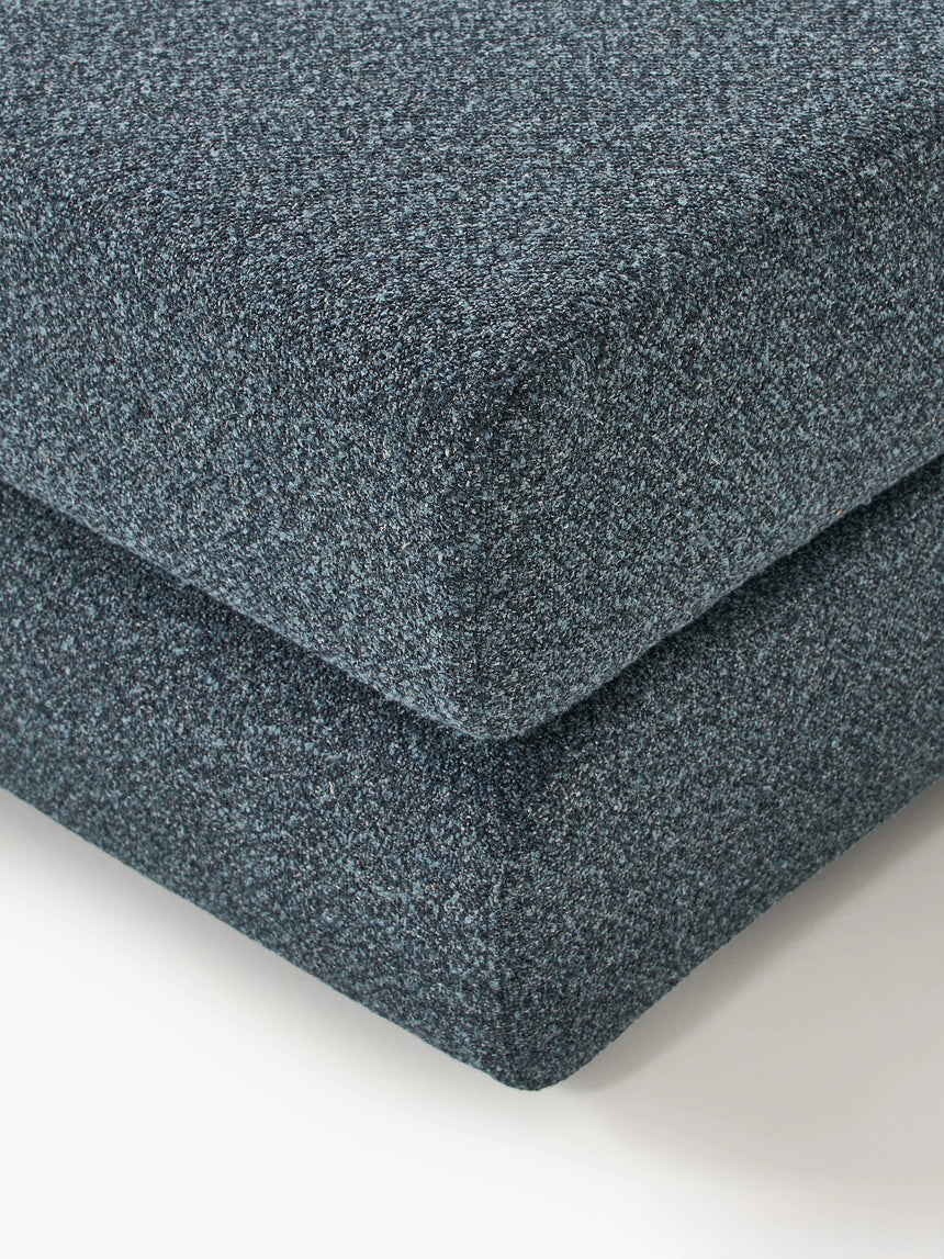 Voys Bazalı Köşe Koltuk Mavi Şönil