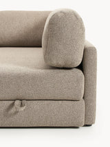 Voys Bazalı Köşe Koltuk Sütlü Kahve Şönil